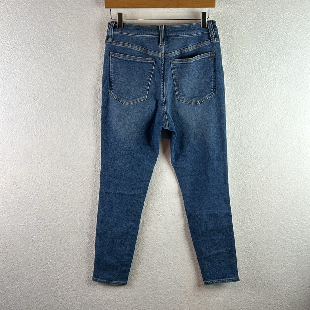 Perfect Madewell 10" High Rise Skinny Crop Jeans 27 - Picture 8 of 8